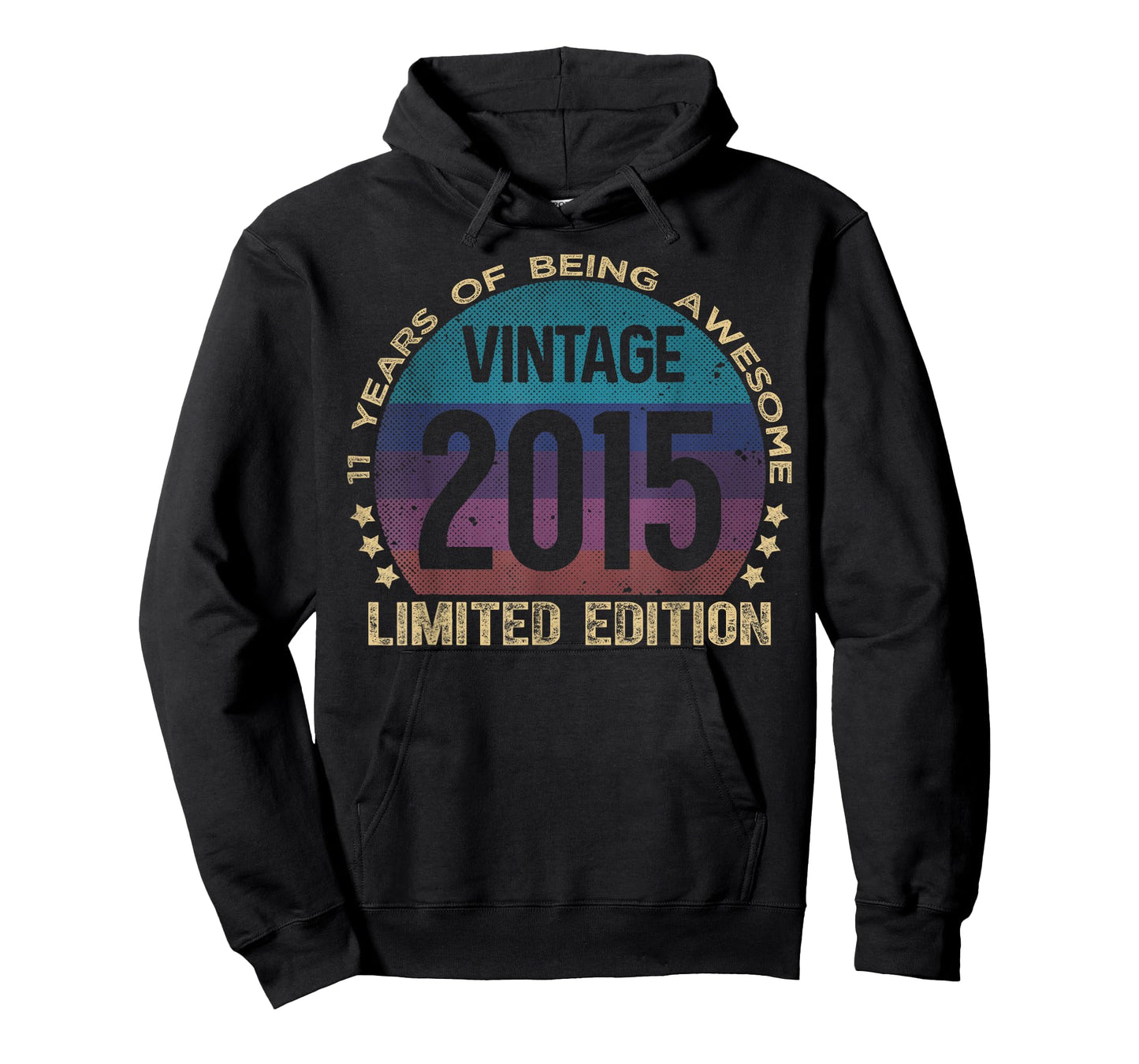 11 Year Old Gifts Vintage 2015 Limited Edition 11th Birthday T-Shirt