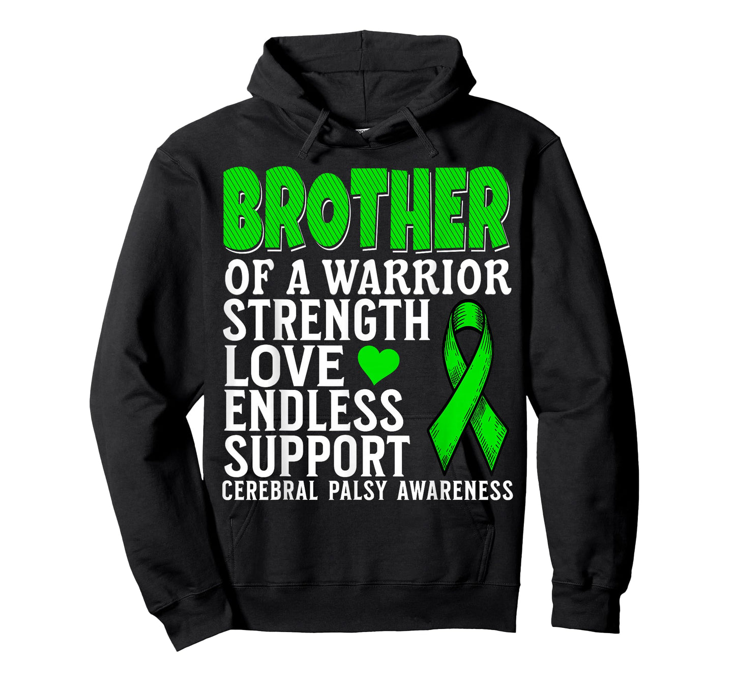 Brother of a Warrior Cerebral Palsy Awareness CP Gifts T-Shirt