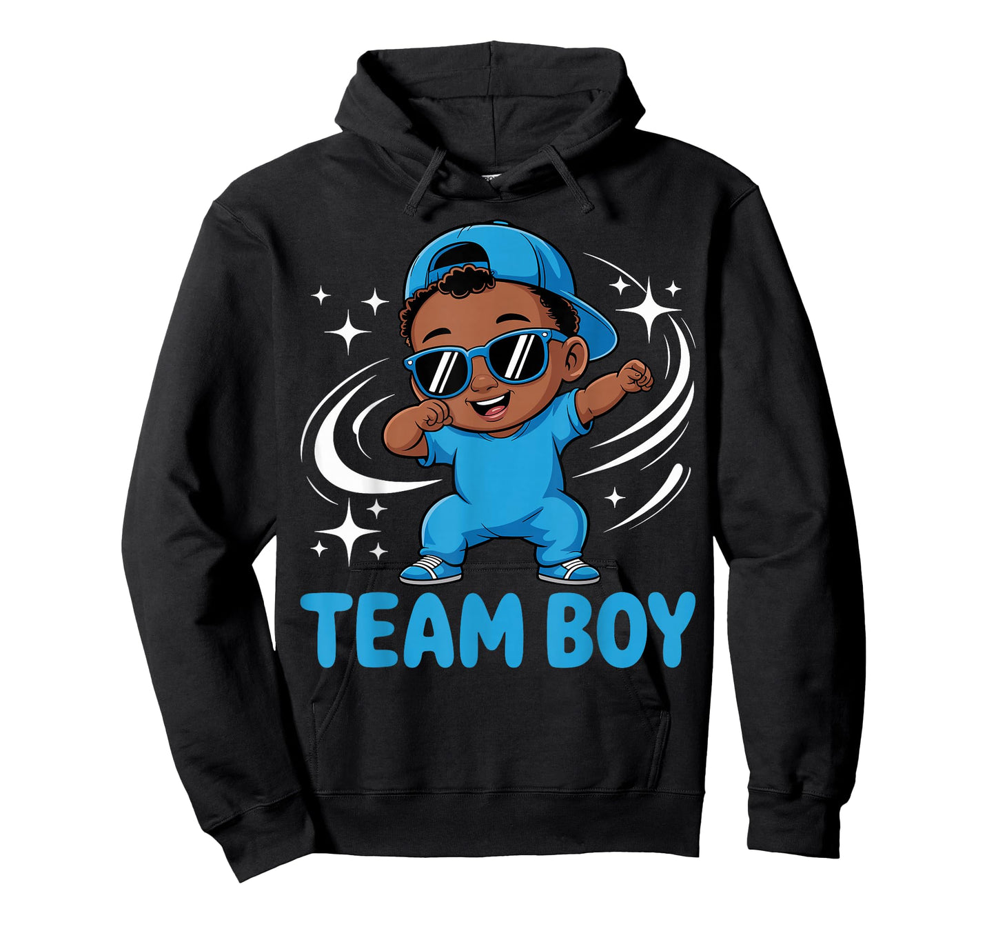 Team Boy Baby Announcement Gender Reveal Family Party T-Shirt