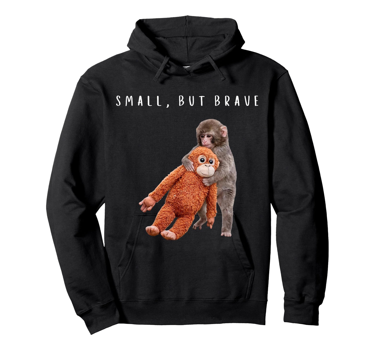 Small, But Brave Baby Monkey Punch T-Shirt