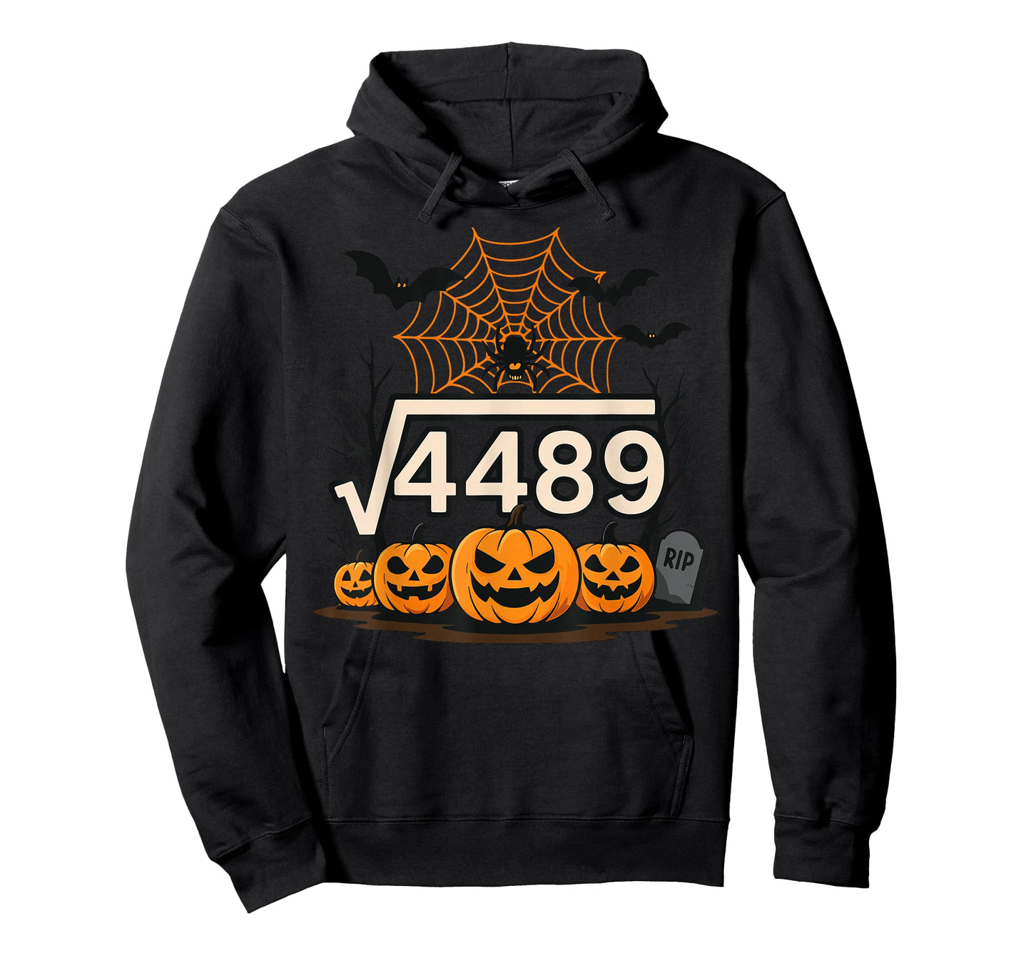 Funny Halloween Square Root 4489 67 Meme Math Teacher 6 7 T-Shirt