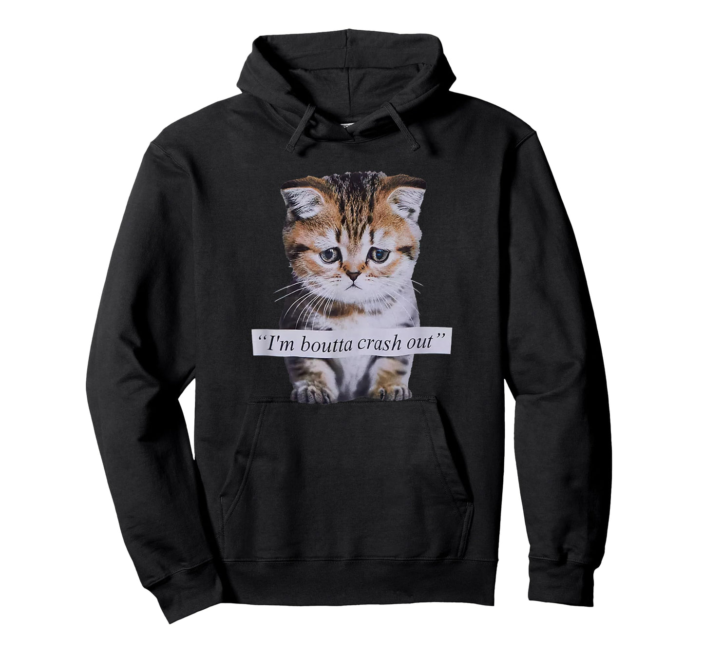I'm Boutta Crash Out Cat Funny Meme Cat Pet Lover T-Shirt