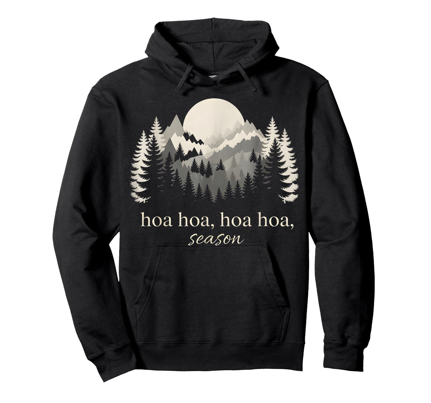 Twilight Lover Pine Forest HOA Cozy Season T-Shirt