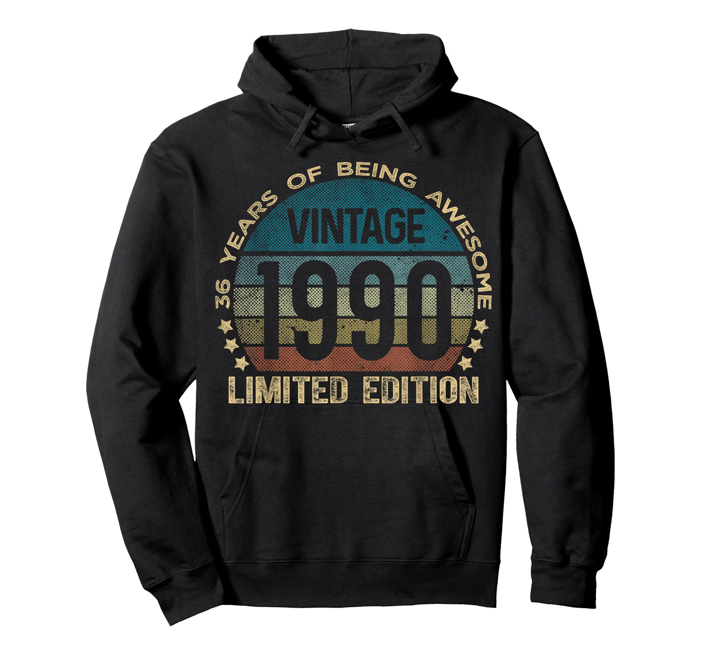 36 Year Old Gifts Vintage 1990 Limited Edition 36th Birthday T-Shirt