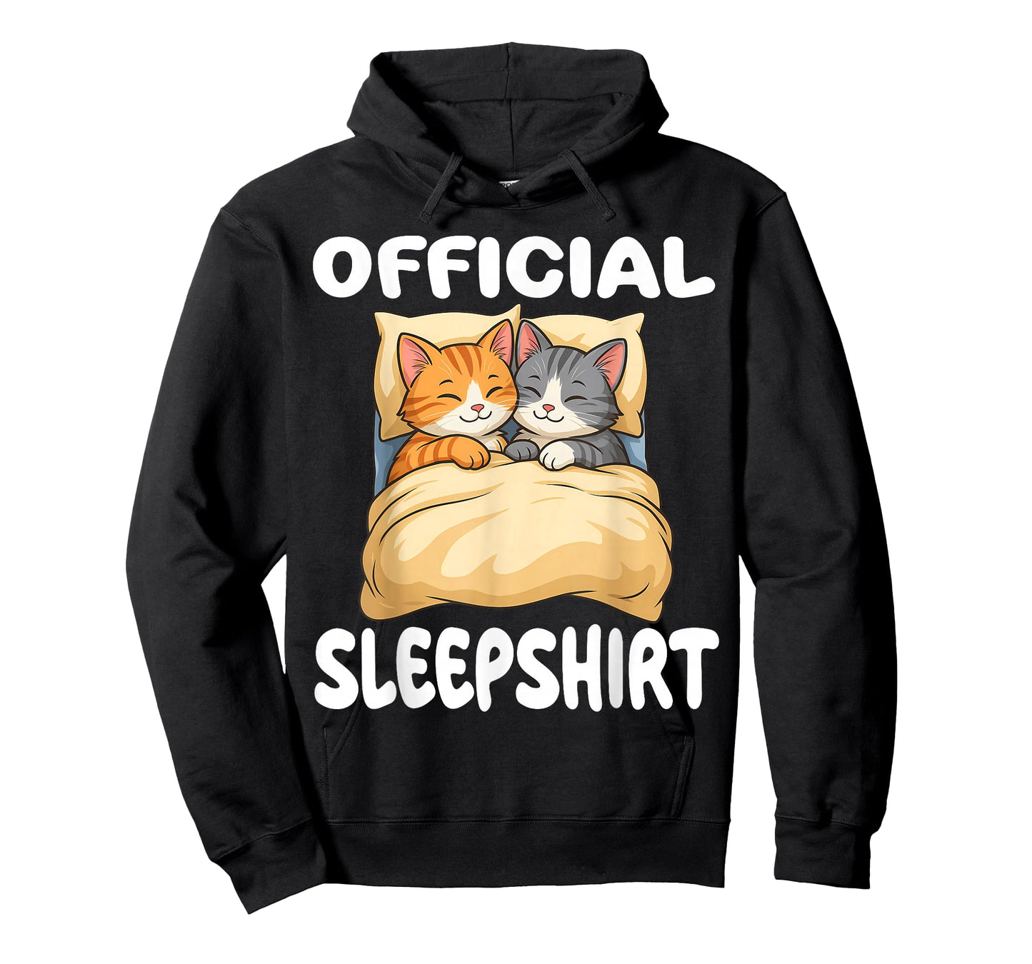 Official Sleepshirt Cute Sleeping Cat Animal Lovers Pajama T-Shirt