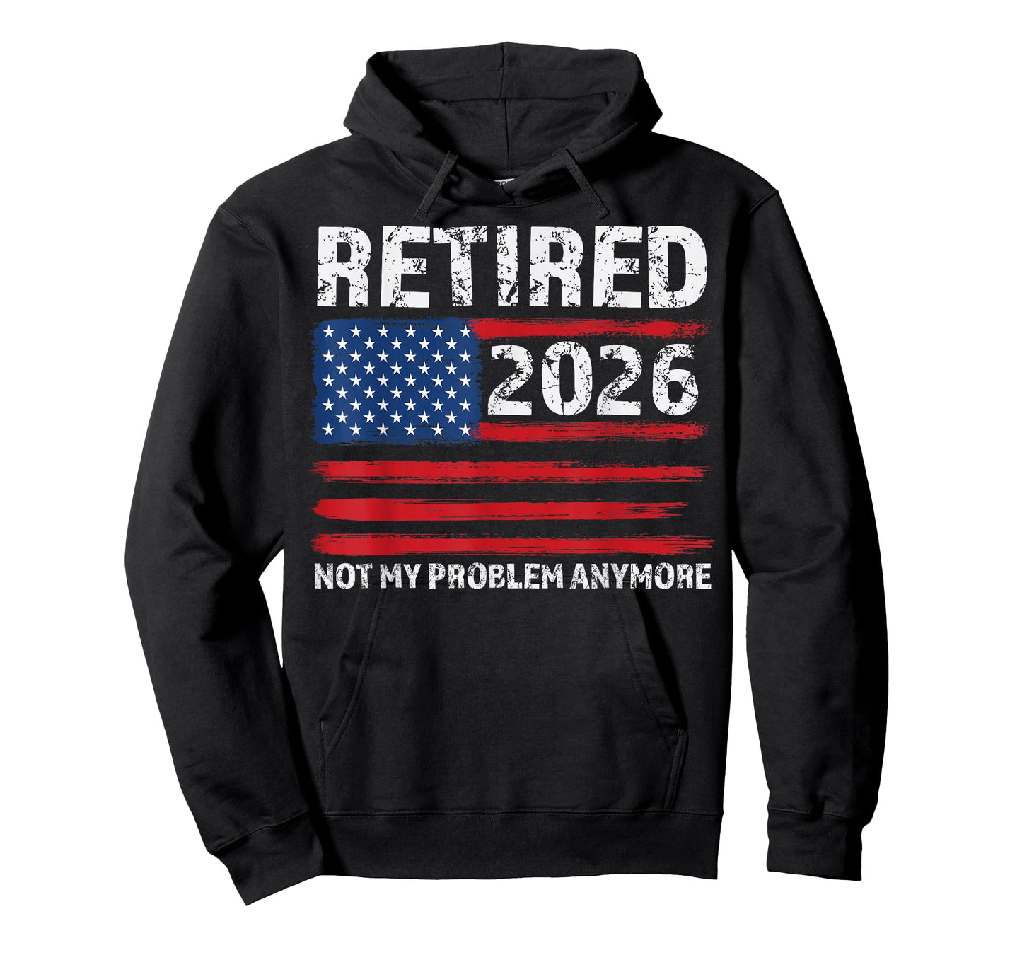 Retired 2026 Decoration Men Women USA Dad Grandpa Retirement T-Shirt