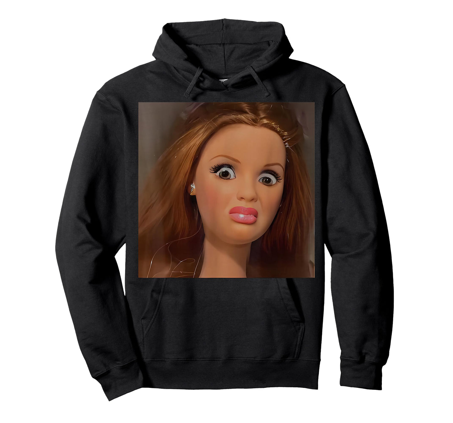 Funny Disgusting Doll Face Meme T-Shirt