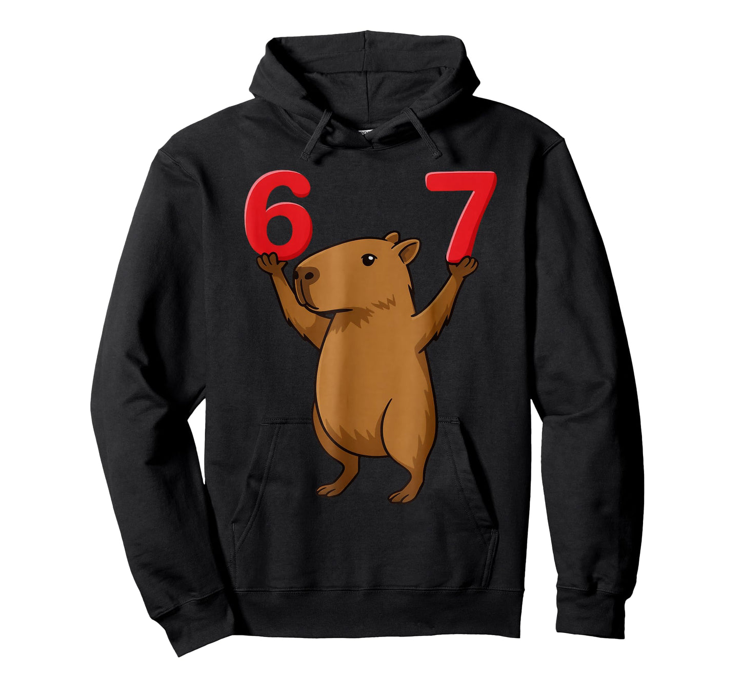 Capybara 67 Meme Six Seven Funny T-Shirt