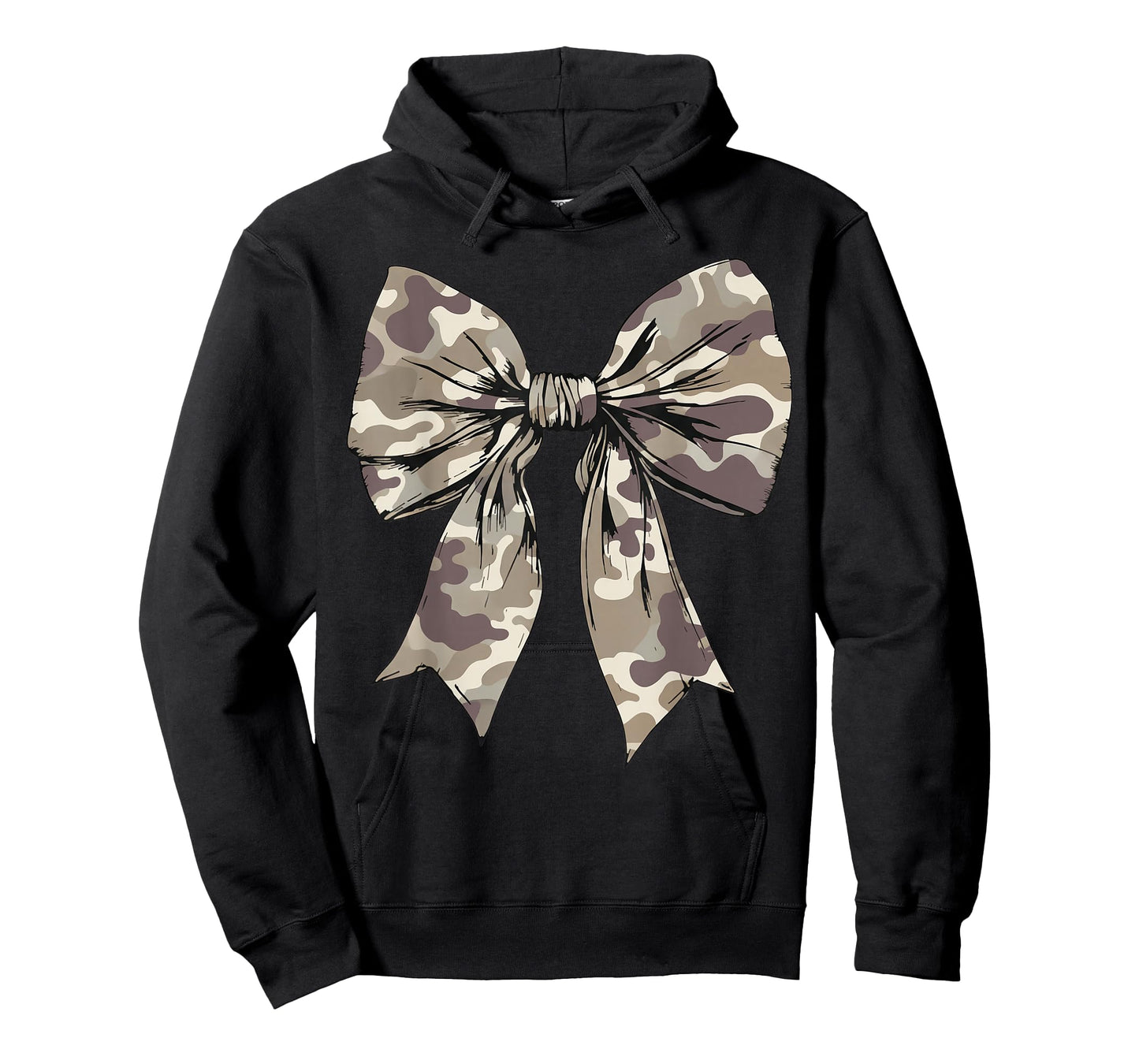 Camouflage Camo Bow Girls Camo Coquette Bow Hunting Women T-Shirt