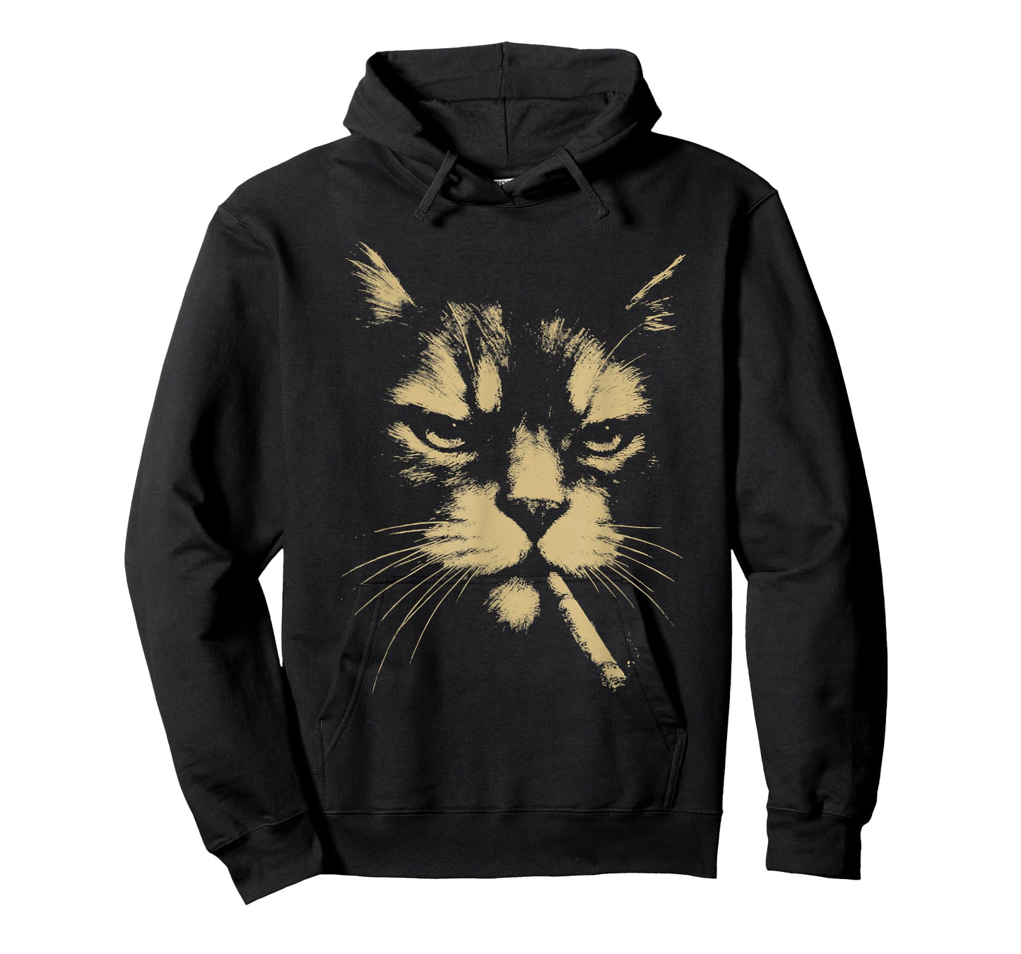 Funny Smoking Cat, Cigarette Kitty Gen Z Meme, Cat Lover T-Shirt