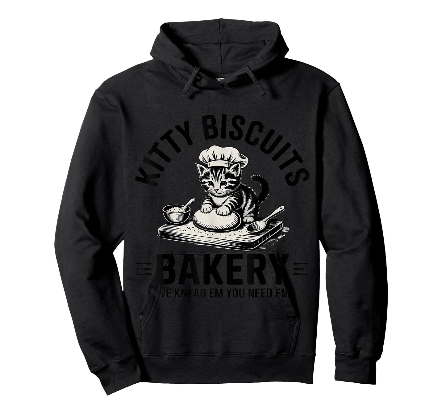 Baking Cat Kitty Biscuits We Knead Em You Need Em Baker T-Shirt