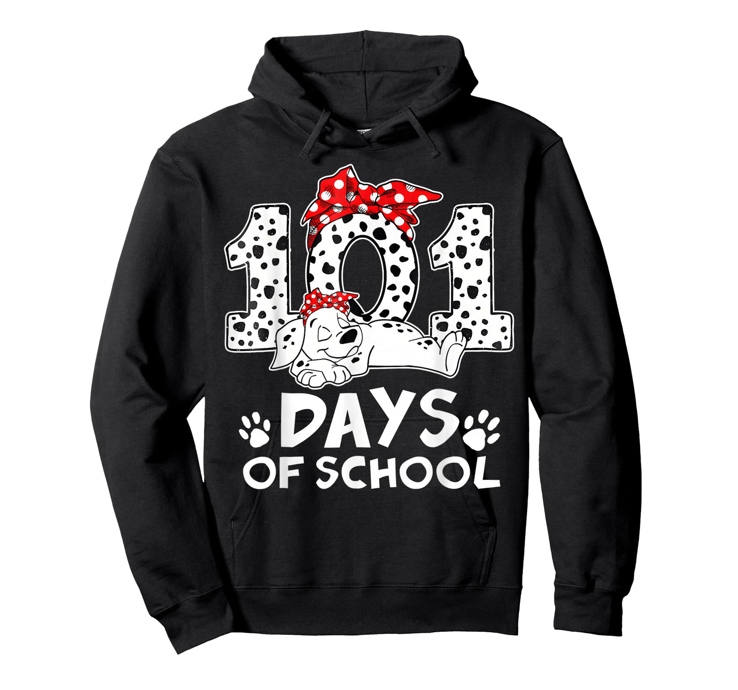 100 Days of School Dalmatian Dog Kids 100 Days Smarter T-Shirt