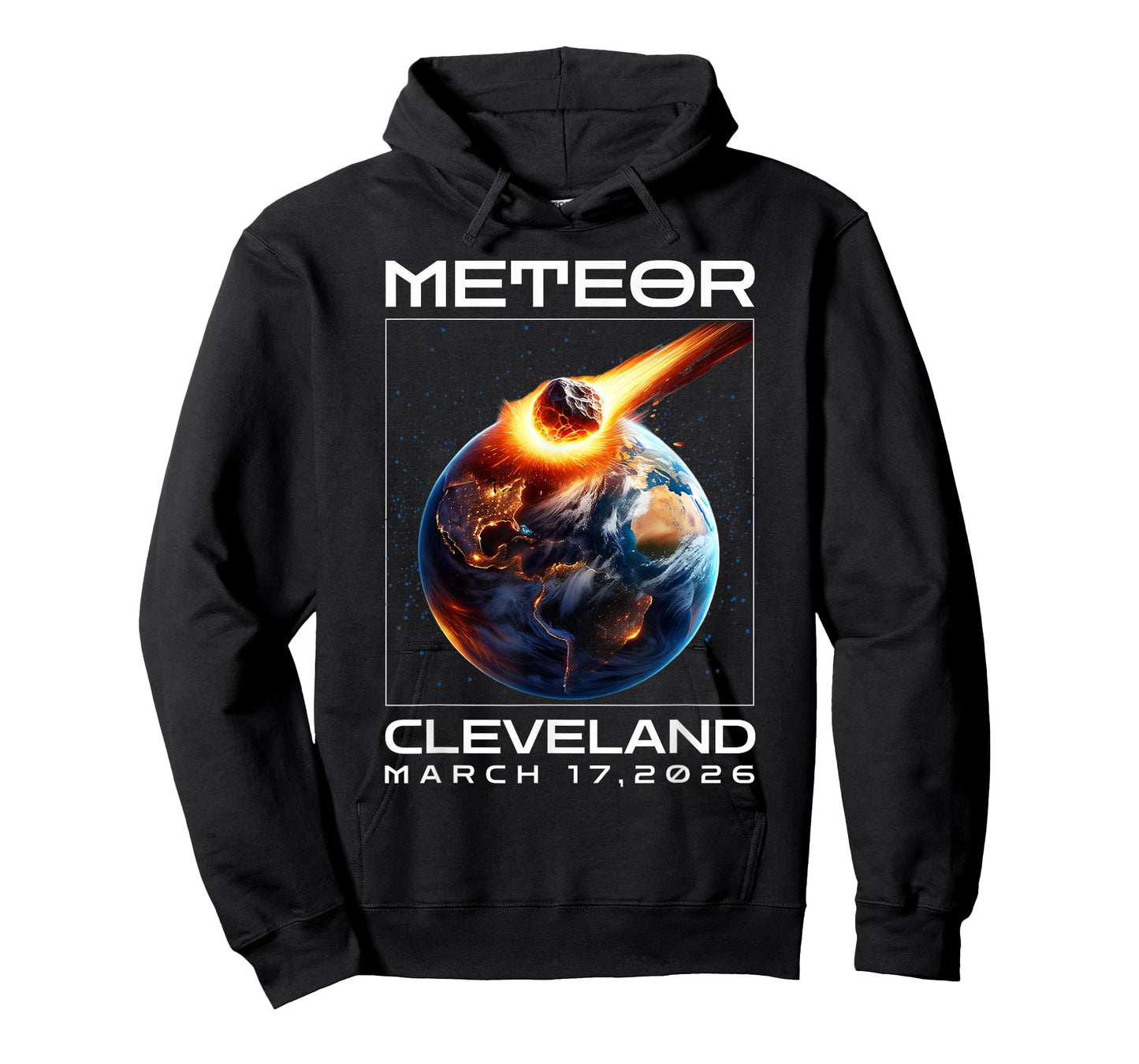 Cleveland, March 17, 2026 for Meteor Lovers Astronomical T-Shirt