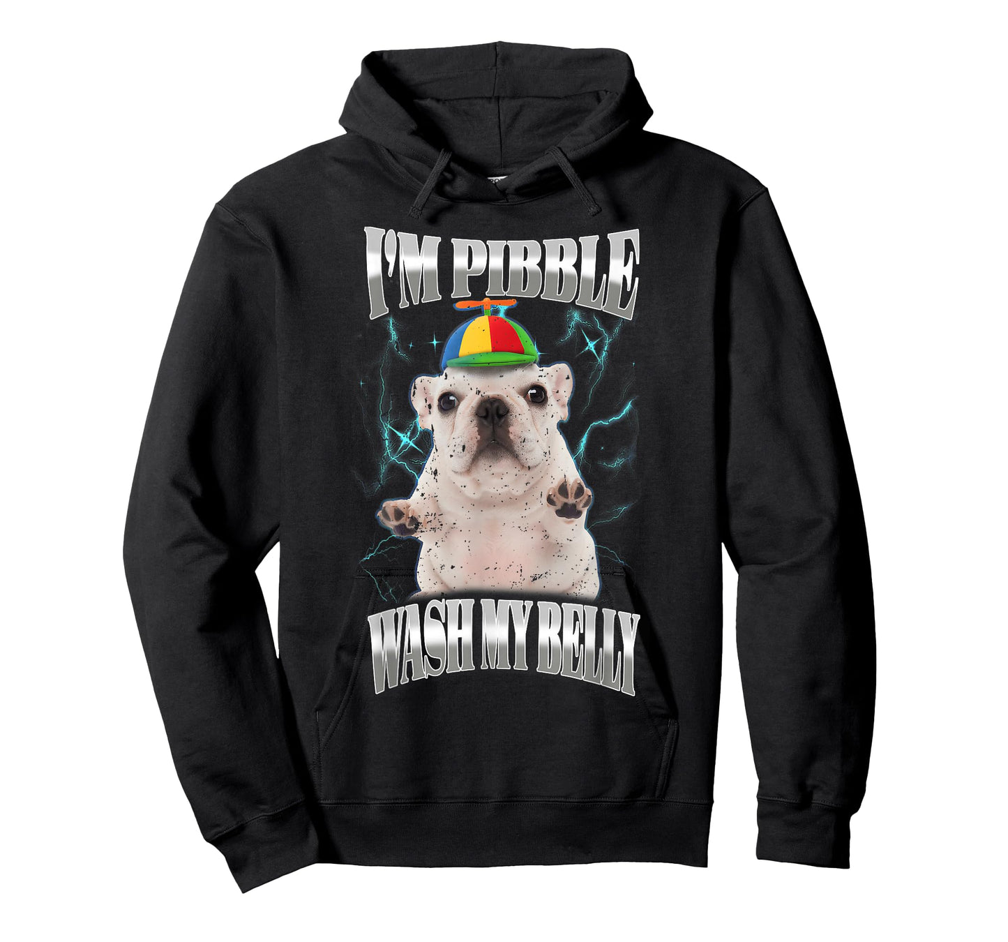 I Am Pibble Wash My Belly Funny Dog Clean My Belly Meme T-Shirt