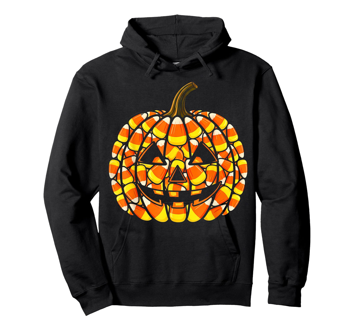 Candy Corn Pumpkin Funny Costume Men Women T-Shirt