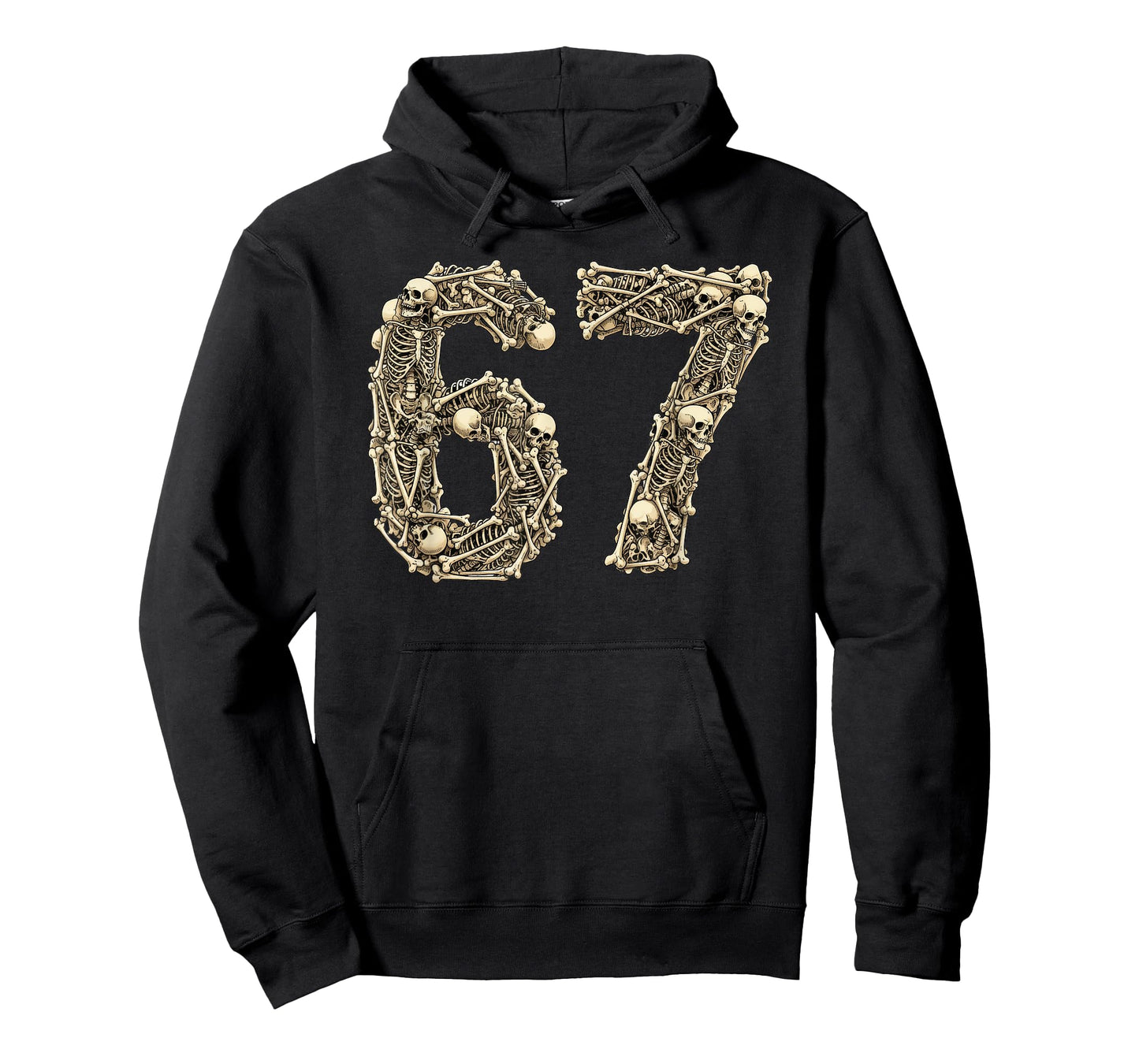 Funny Skeletons 6 7 Meme Six Seven Love Halloween T-Shirt