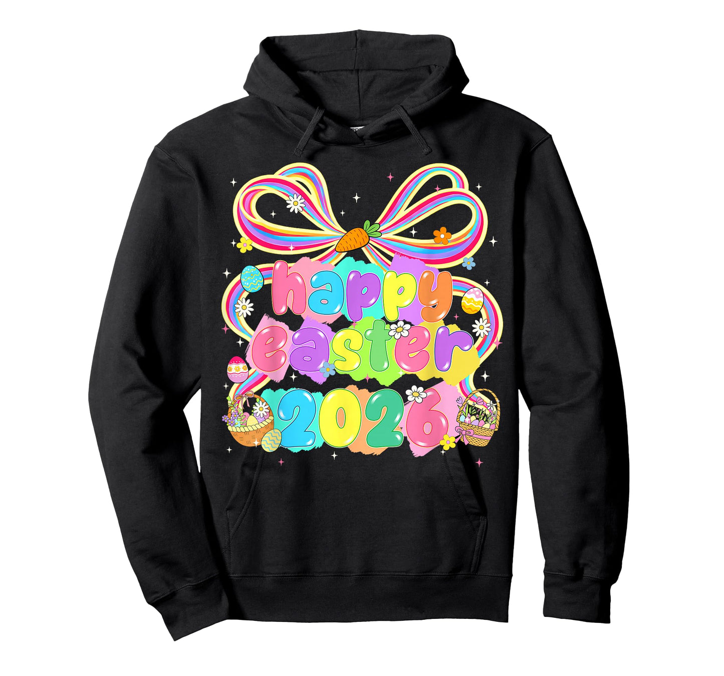 Happy Easter 2026 Coquette Rabbit Bunny Family Women Girl T-Shirt