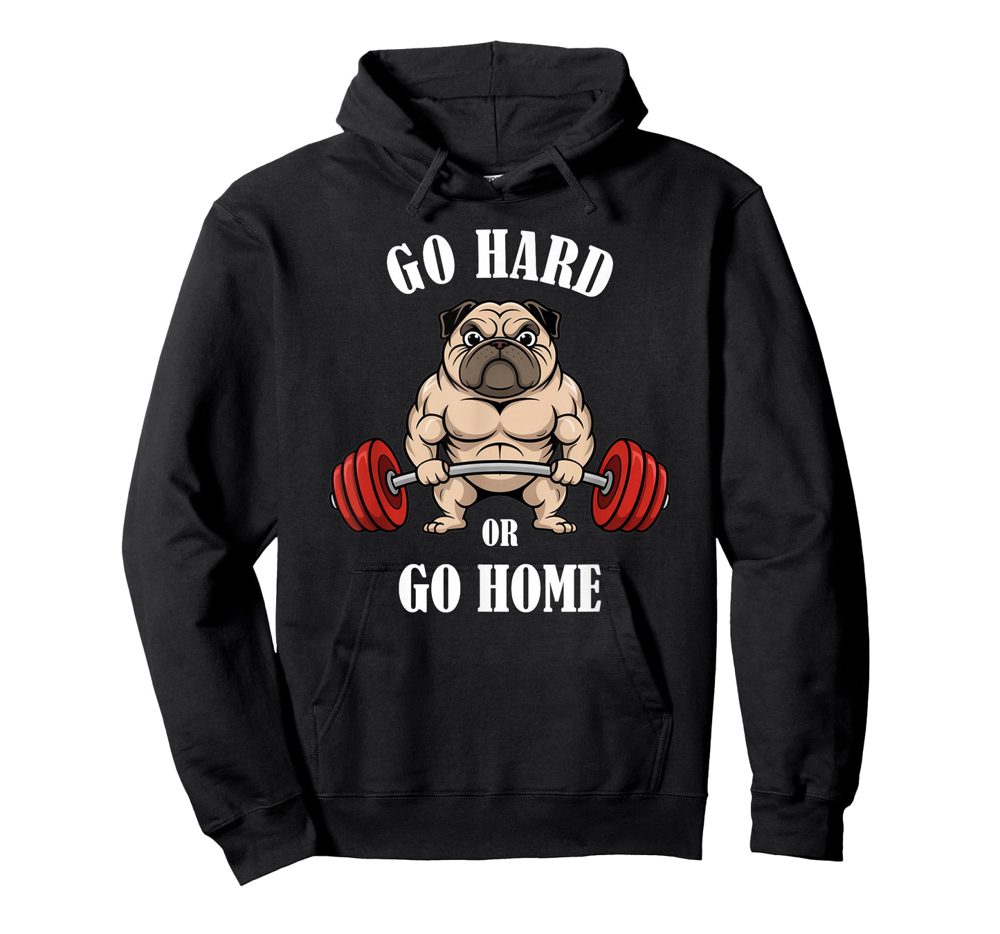Pug Workout Shirt Pug Weightlifting Gym T-Shirt