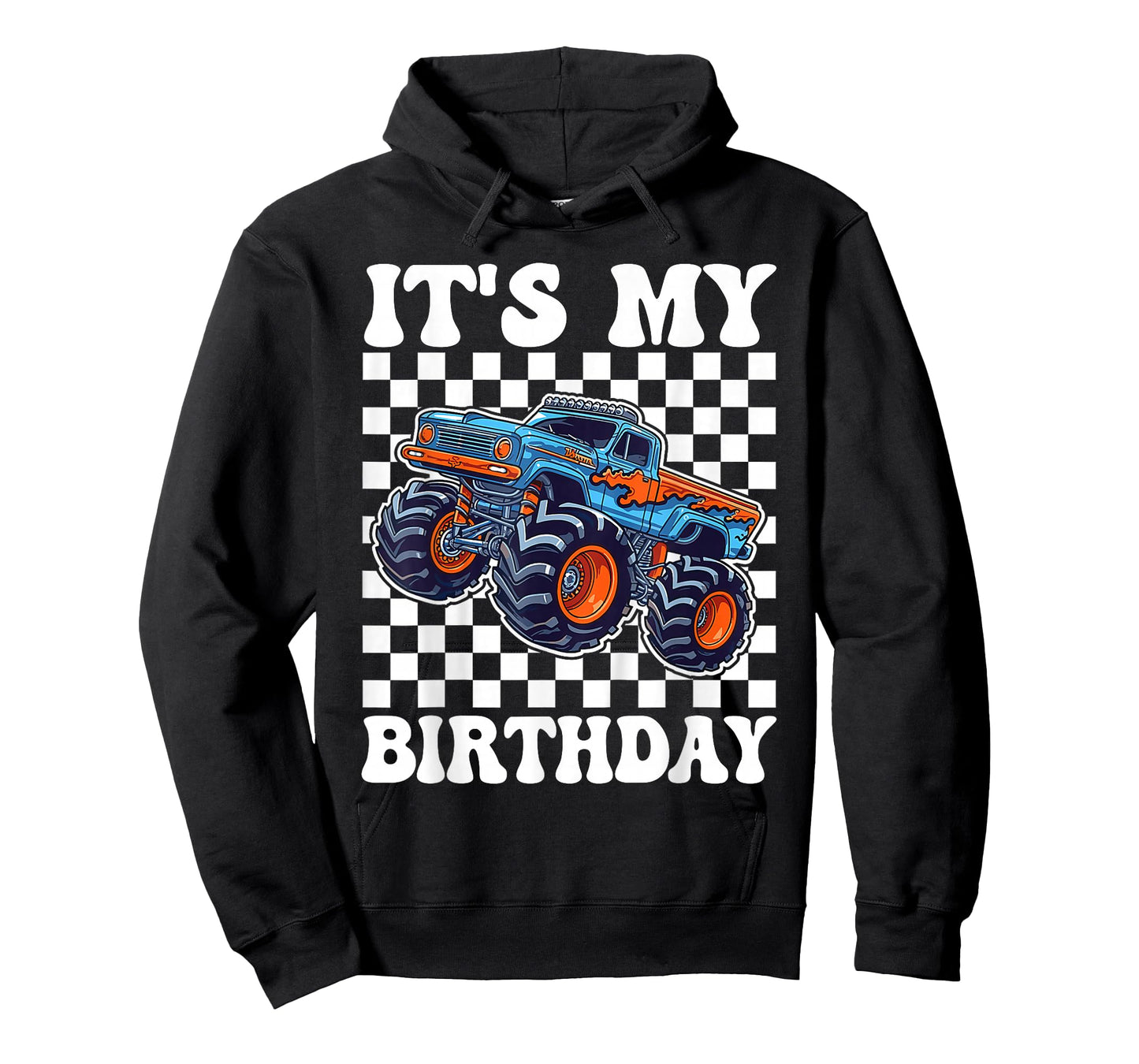 It's My Birthday Boy Monster Truck Bday Party Kids Boy T-Shirt