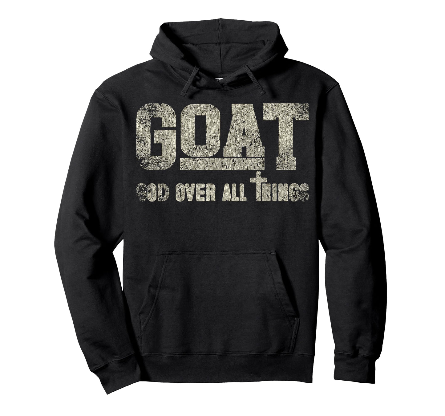 Vintage Retro Style God Over All Things T-Shirt