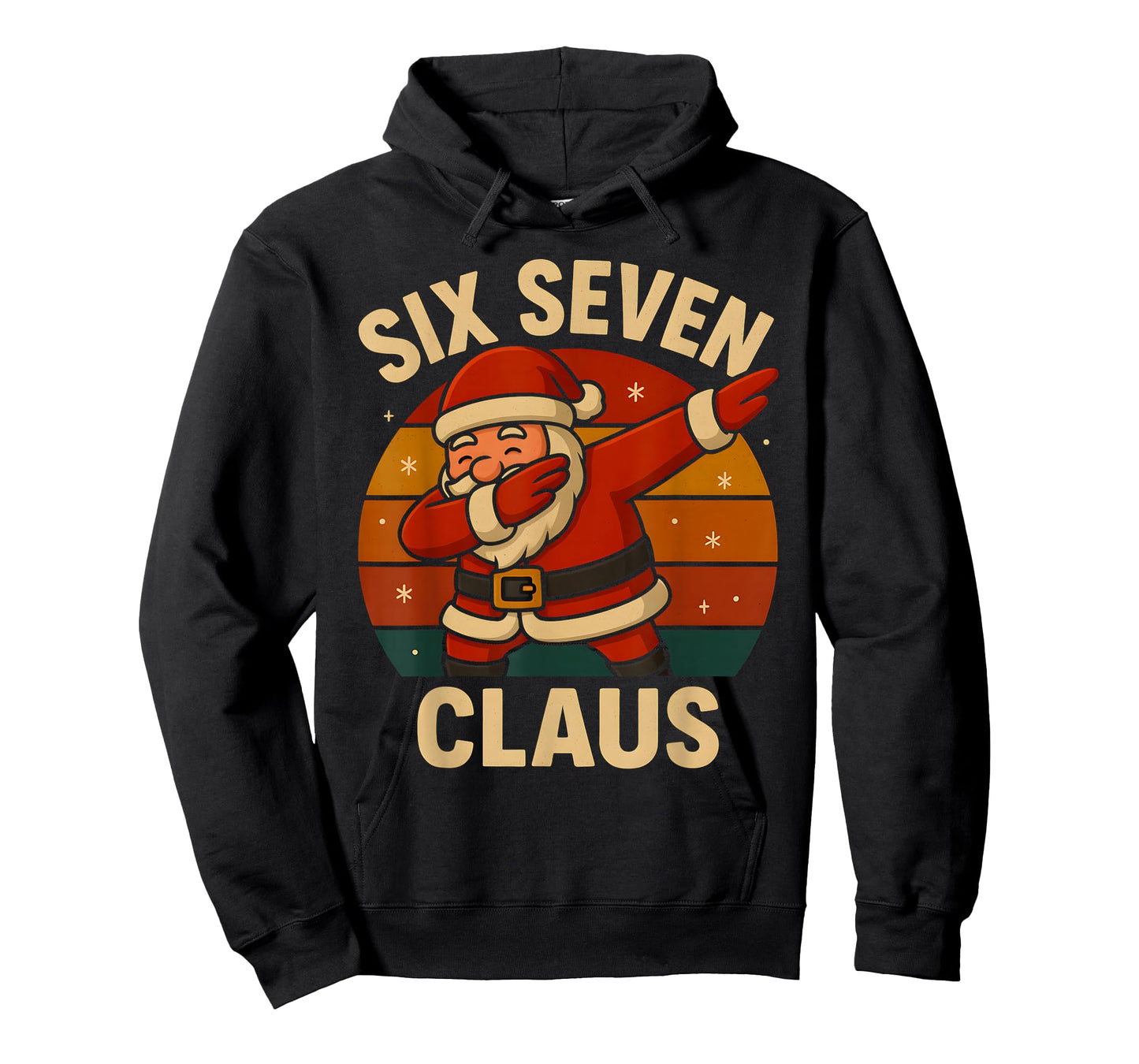 67 Christmas Dabbing Santa Claus Funny Six Seven Meme X-Mas T-Shirt