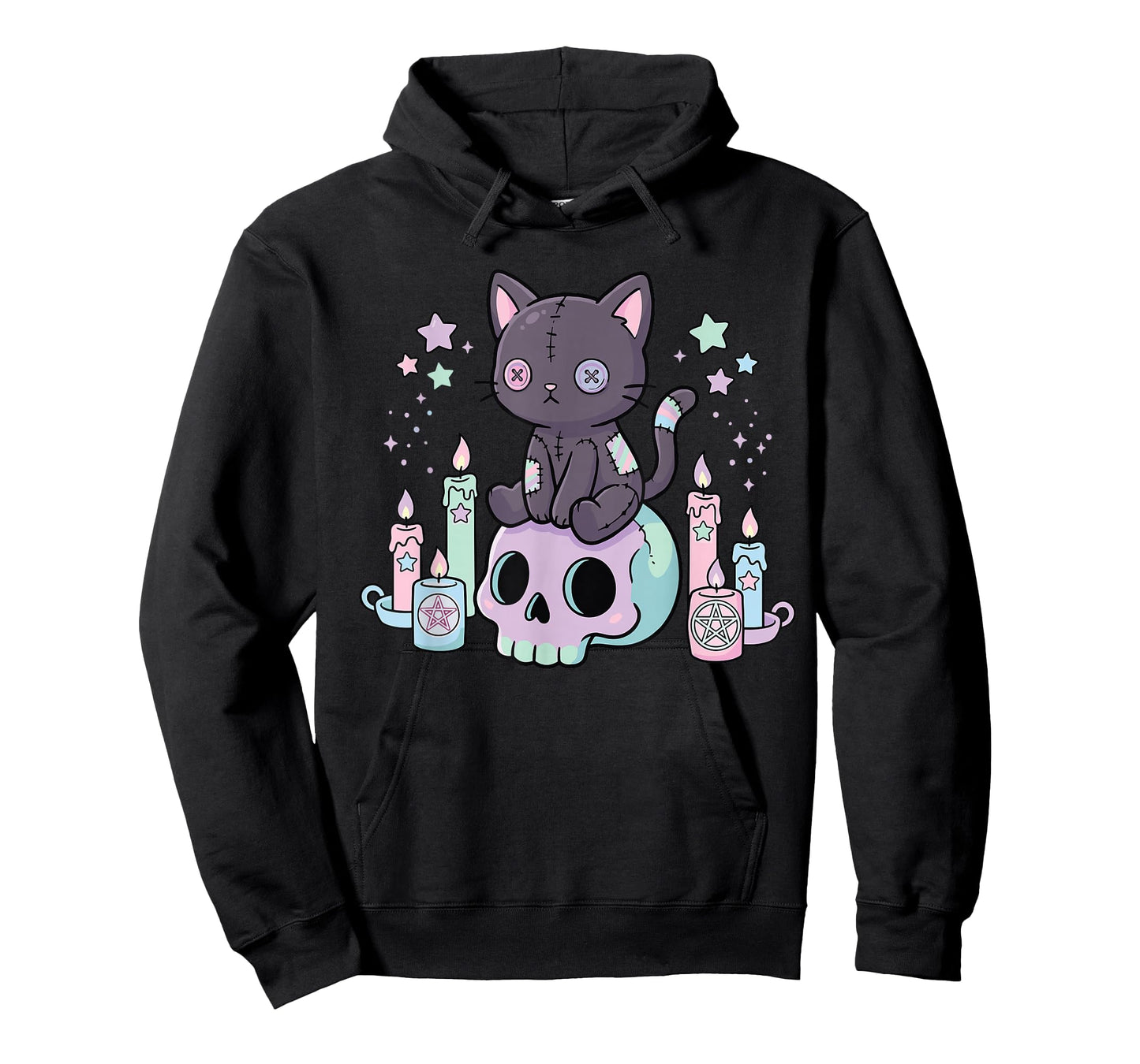 Skull Cat Creepy T-Shirt
