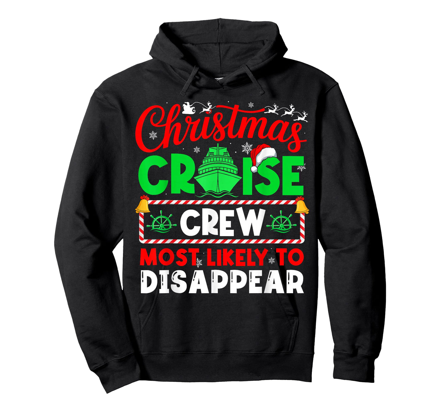 Christmas Cruise Crew Most Likely to Disappear T-Shirt