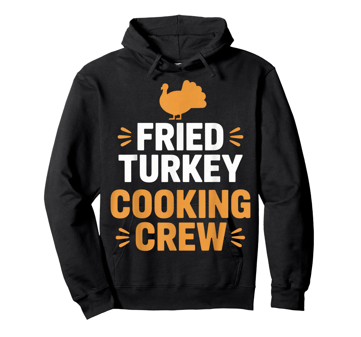 Fried Turkey Cooking Crew Thanksgiving Family Fun Gathering T-Shirt