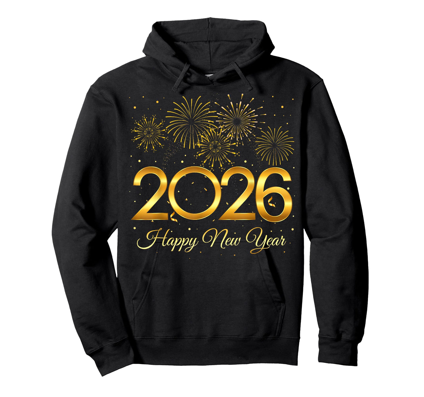 Celebration Happy New Year Eve 2026 Firework Party Men Women T-Shirt