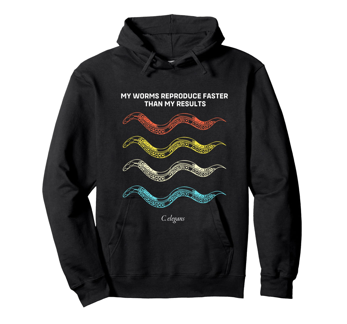 Retro C Elegans My Worms Reproduce Bacteria Biology T-Shirt