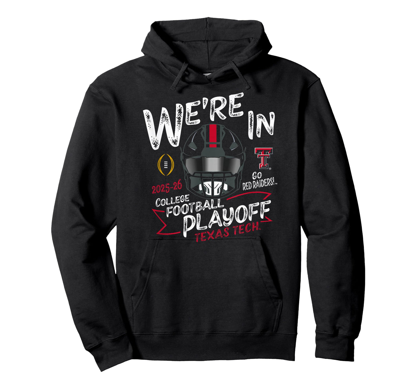 Texas Tech Red Raiders College Football Playoff 2025-26 CFP T-Shirt
