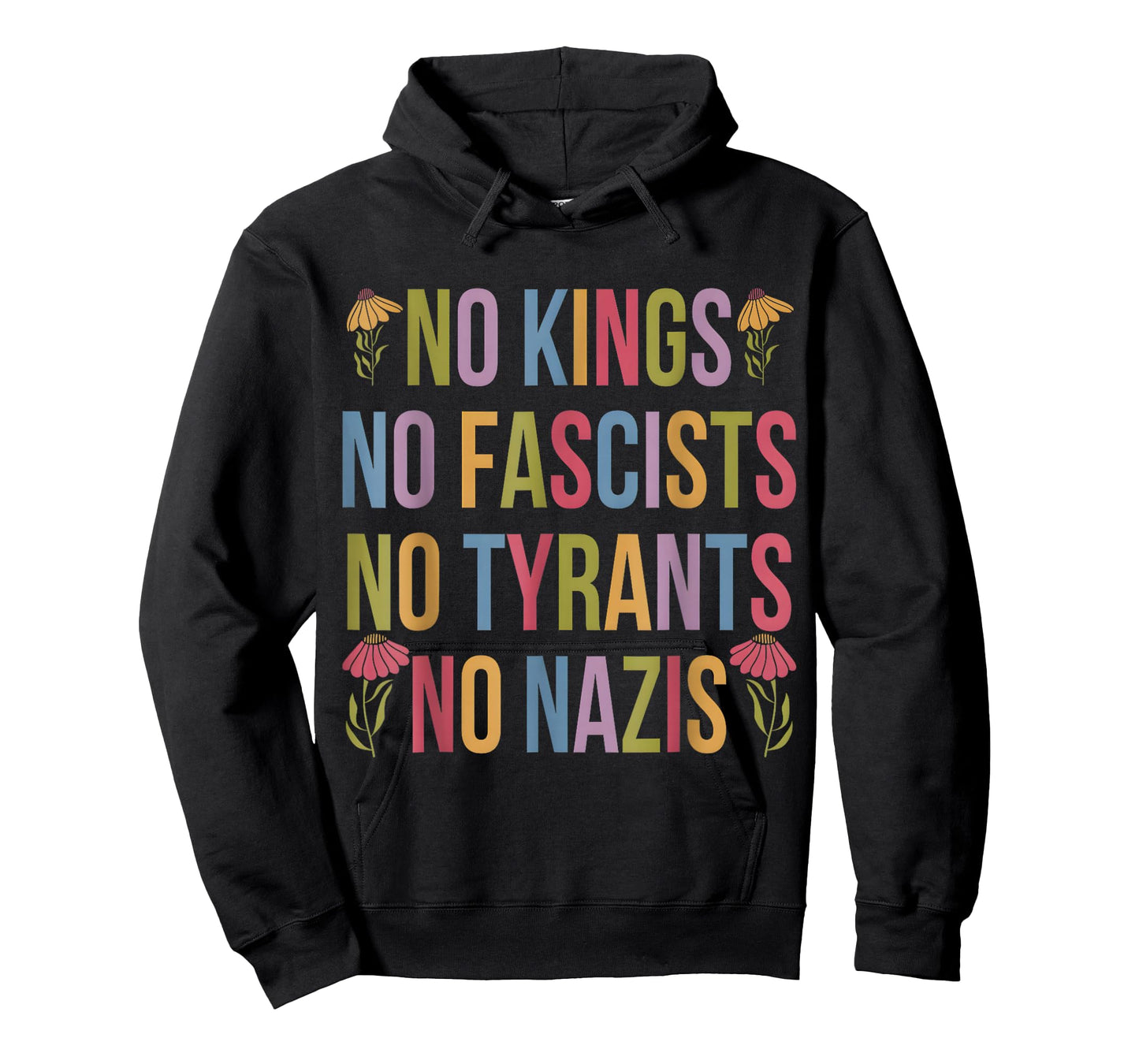 No Kings Patriotic Men Women Liberty T-Shirt T-Shirt