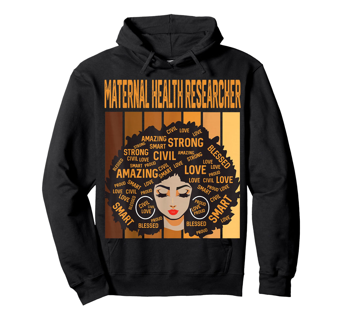 Maternal Health Researcher Black History Month Pride T-Shirt