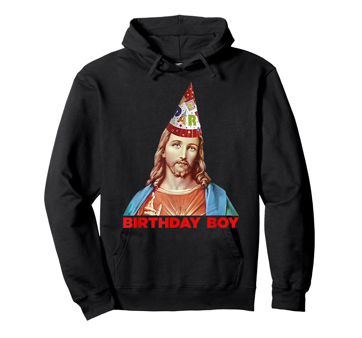 Birthday boy Jesus Funny Christmas Party hat T-Shirt