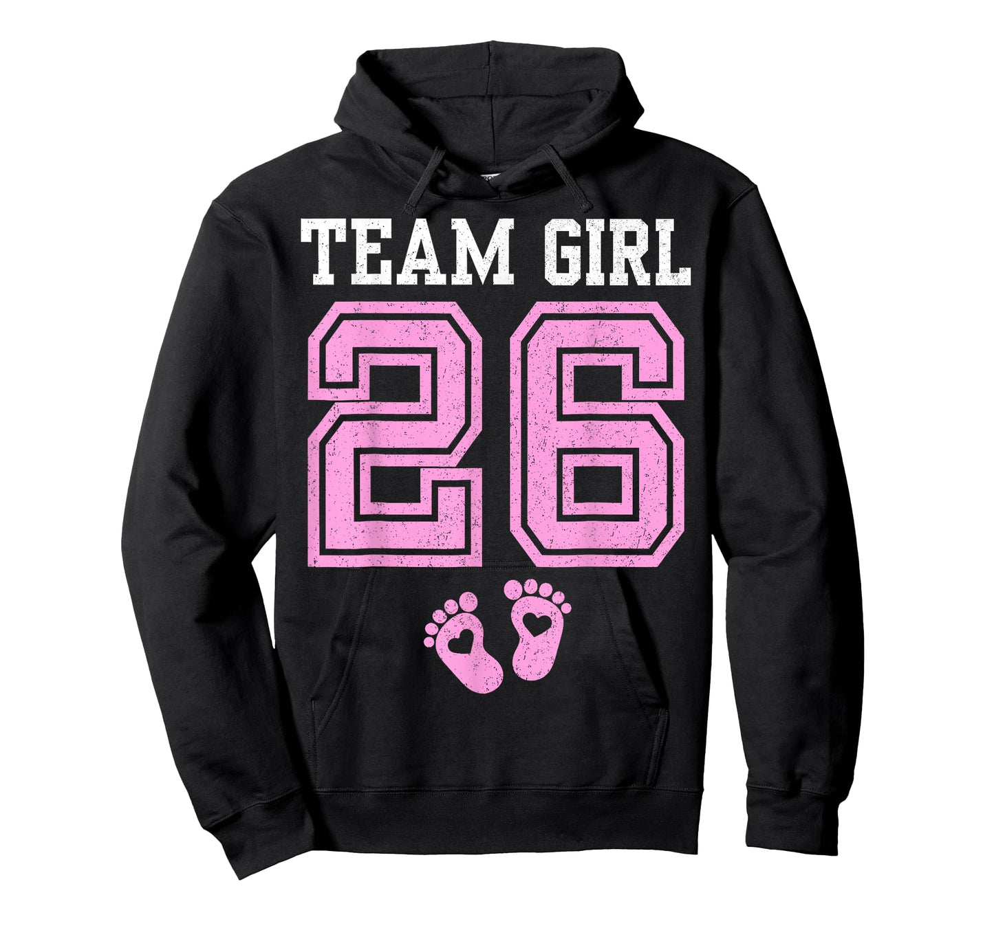 Team Girl 2026 Gender Reveal Party Baby Announcement Family T-Shirt