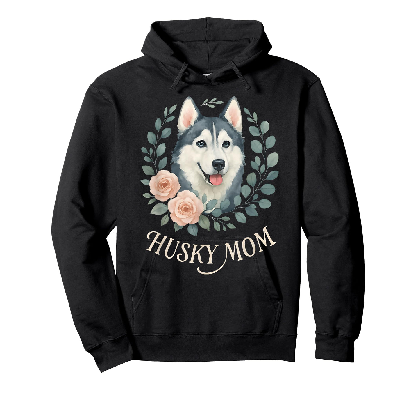 Husky Mom! for Siberian Husky Dog Owners Women Girls T-Shirt