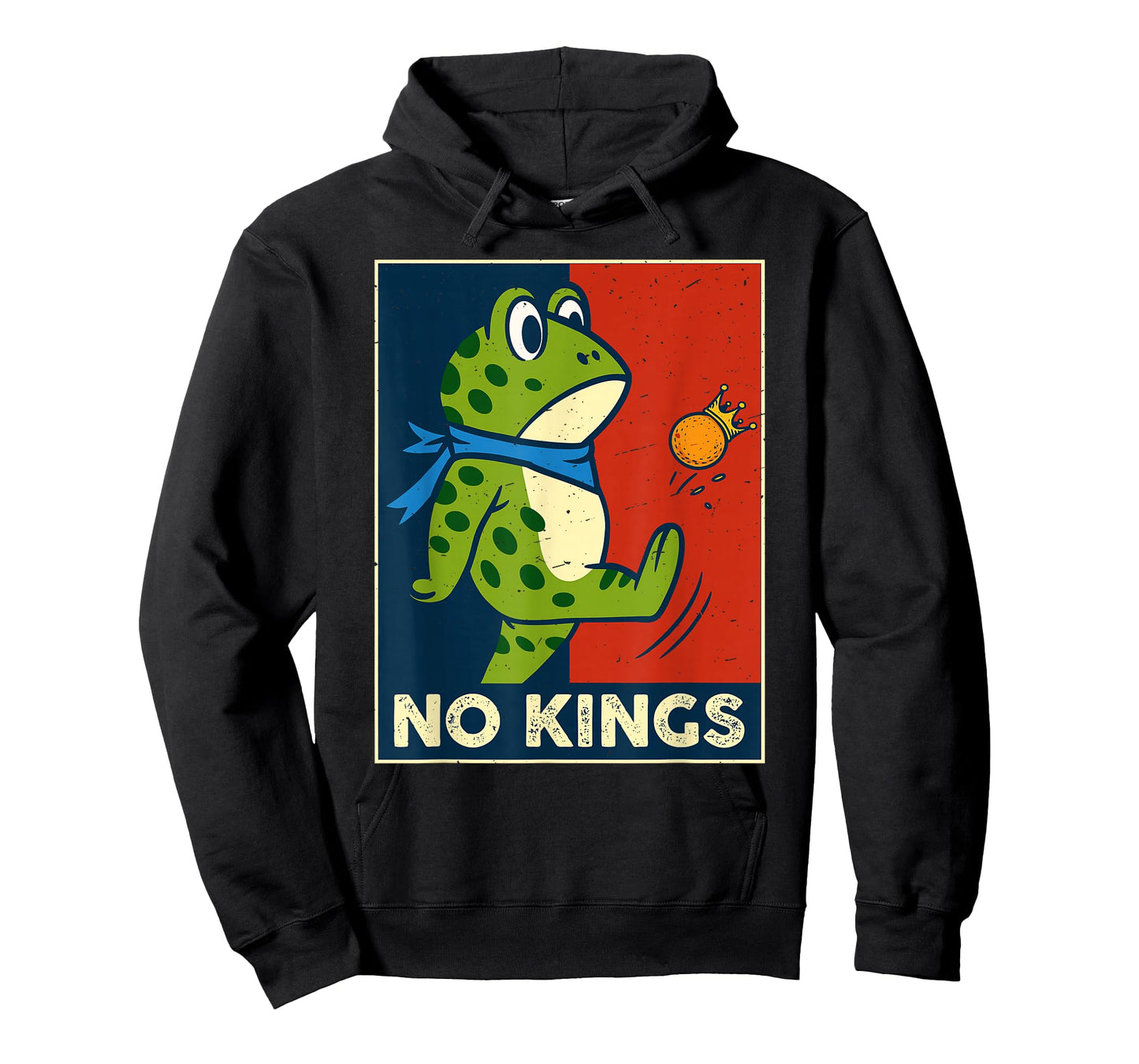 No Kings Shirt Men Women Portland Frog Protest T-Shirt
