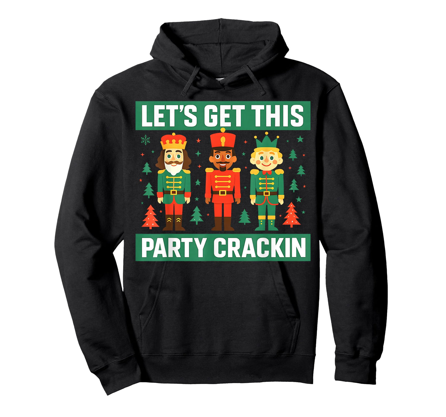 Let’s Get This Party Crackin Nutcracker Christmas Xmas Party T-Shirt