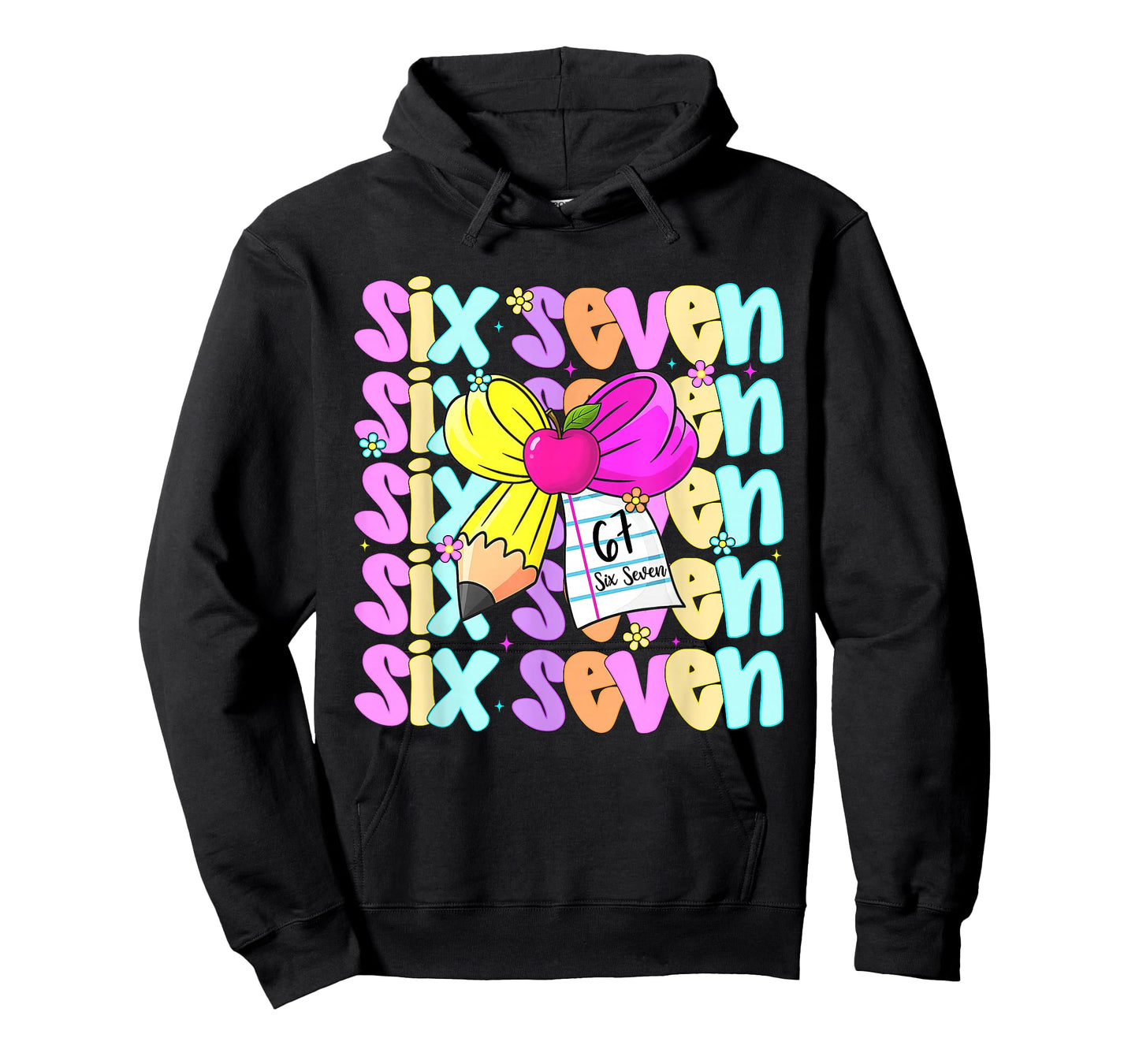 67 Shirt for Teachers 6 7 Meme Women Teacher Six Seven T-Shirt