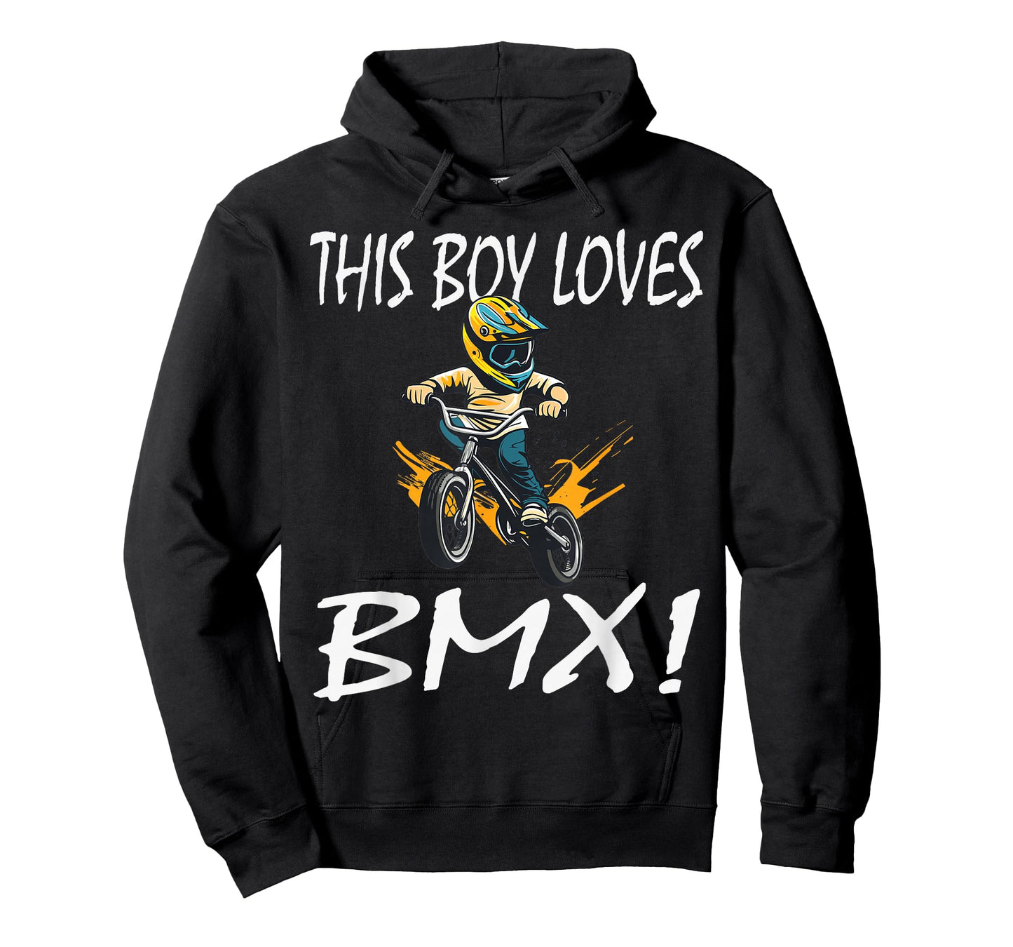 This boy Loves BMX, Kids BMX T-Shirt