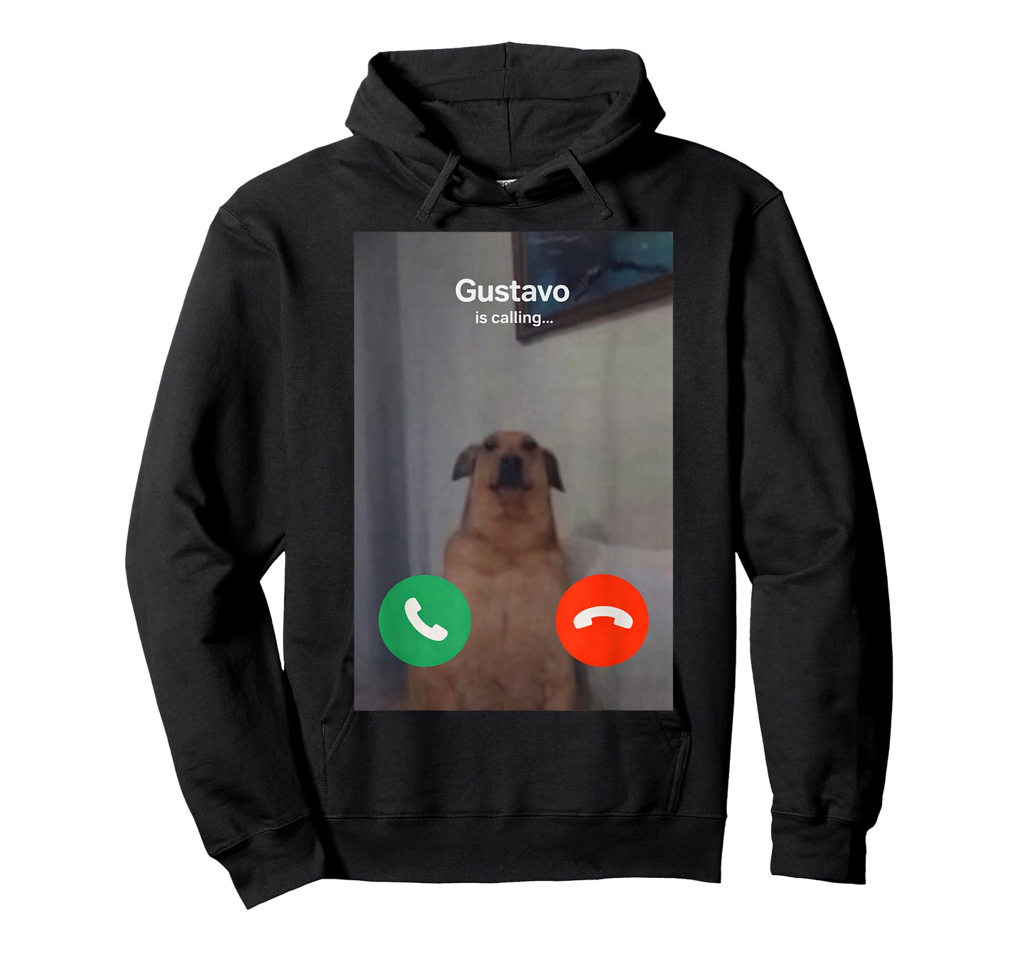 Gustavo The Dog is Calling Incoming Call Brainrot Memes GenZ T-Shirt