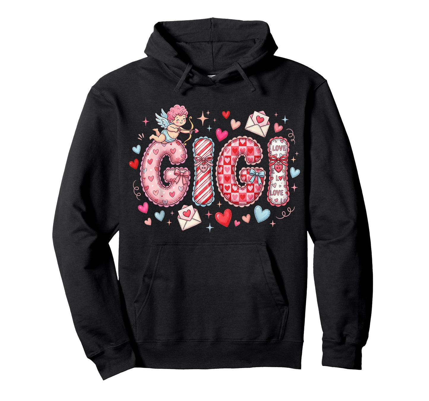 Mama Gifts Mother Love Granny Hearts Gigi Valentine Grandma T-Shirt