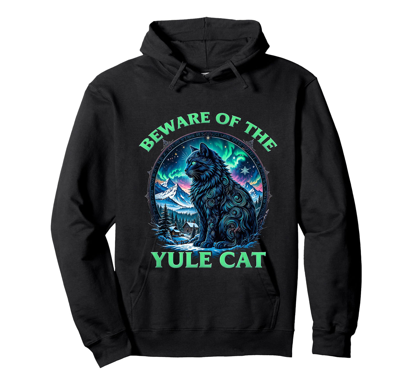 Yule Cat Icelandic Christmas Vintage Beware Jolakotturinn T-Shirt