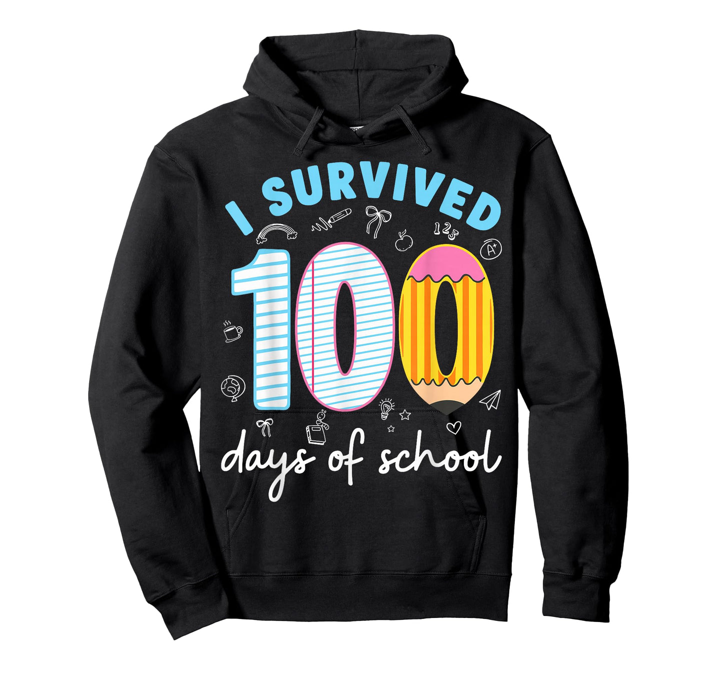I Survived 100 Days of School Funny Meme Teacher Student T-Shirt