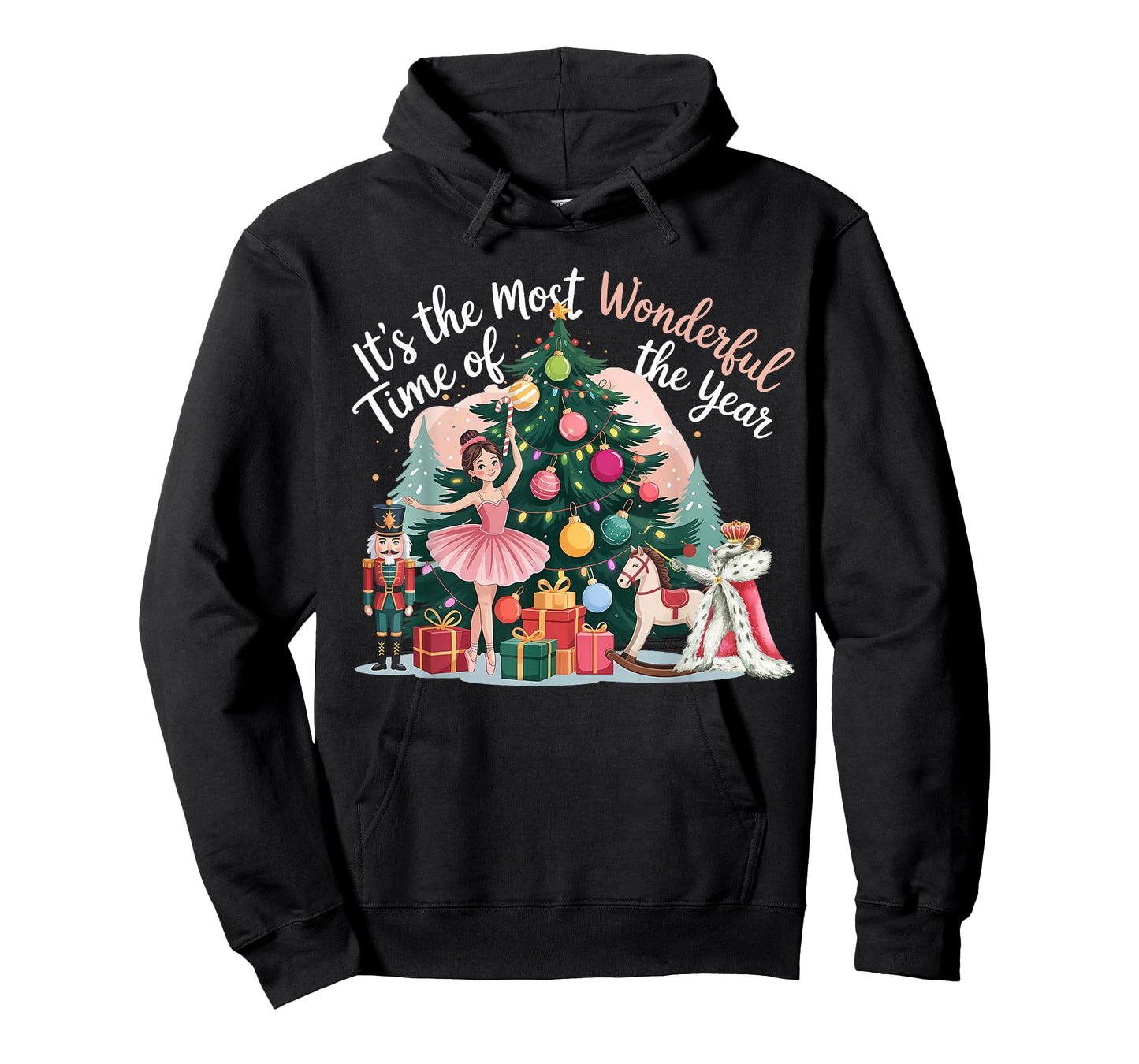 Let's Get This Party Crackin' Nutcracker Pink Christmas Xmas T-Shirt