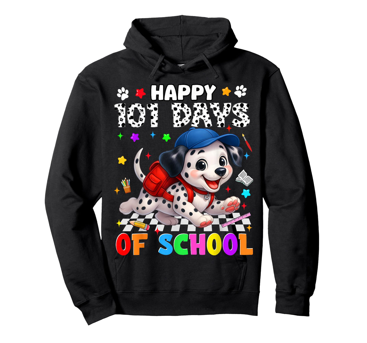 Happy 101 Days of School Dog 100th Day Teacher Boy T-Shirt