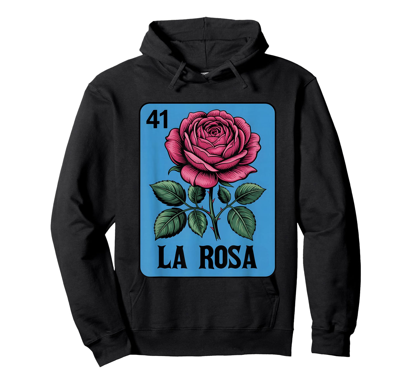 Mexican Lottery La Rosa Flower Card Game Latina Hispanic T-Shirt