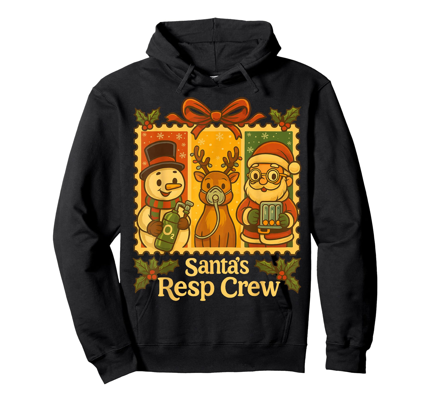 Christmas Respiratory Therapy Crew Xmas RT Nurse T-Shirt