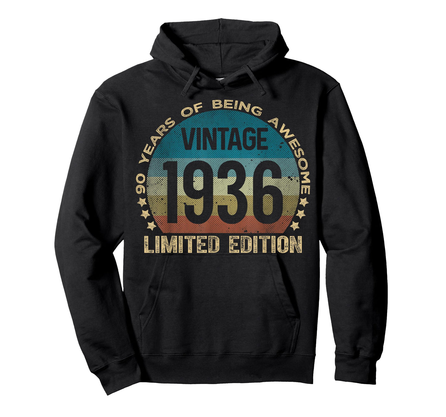 90 Year Old Gifts Vintage 1936 Limited Edition 90th Birthday T-Shirt