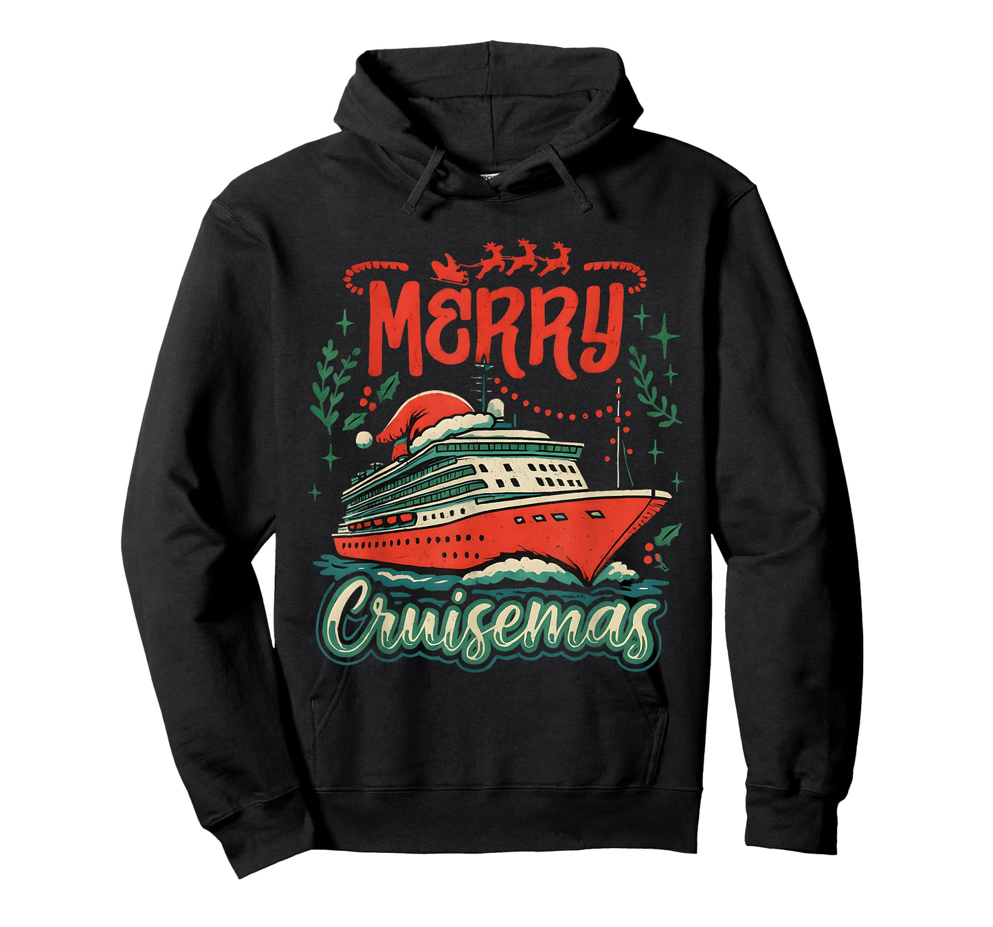 Funny Merry Cruisemas Holiday Cruise Vacation T-Shirt